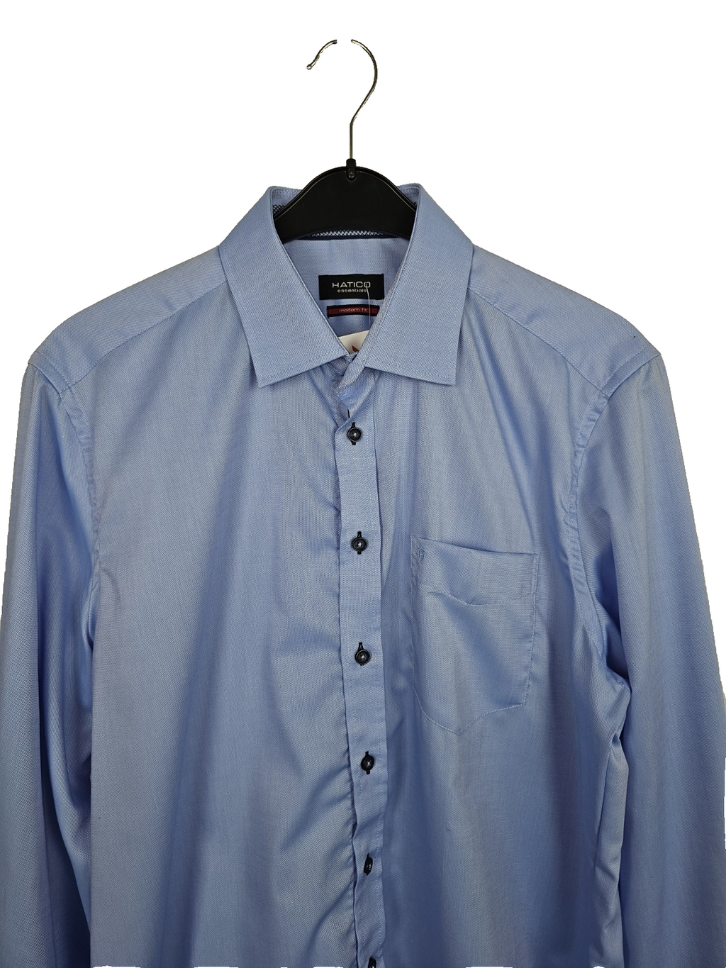 EK7853 Herren Hemd von Hatico, Hellblau, Gr. 43/XL1