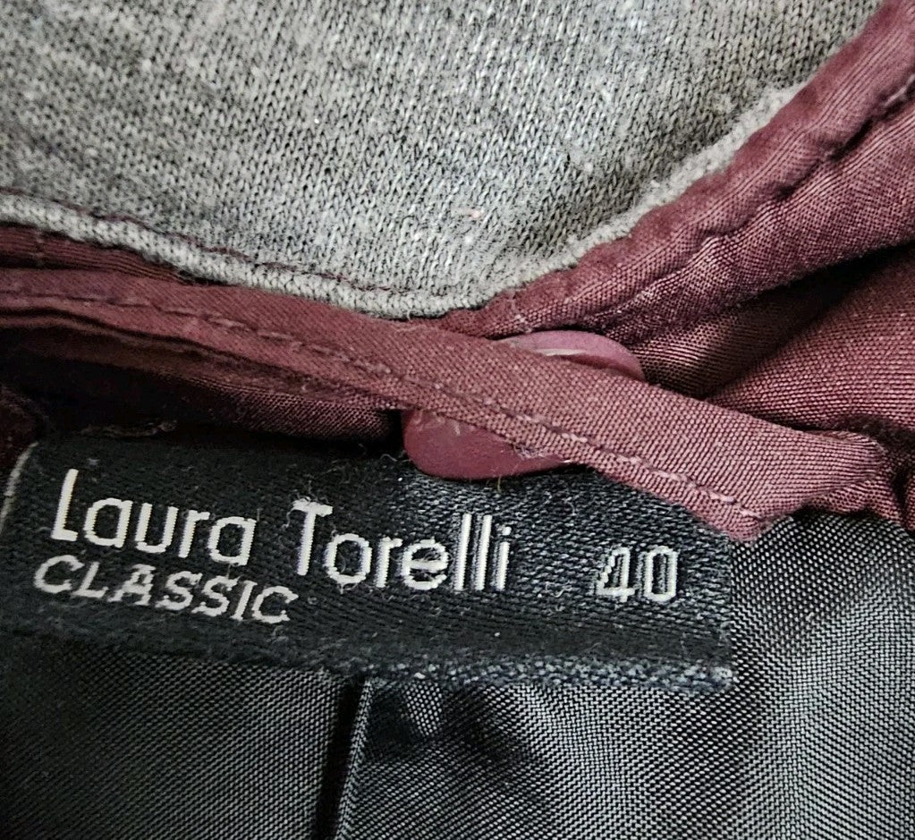 EK8433 Damen Jacke von Laura Torelli, rot, Gr.402