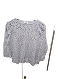 EK 4924 Peter Hahn Pullover Blau Gepunktet Gr0
