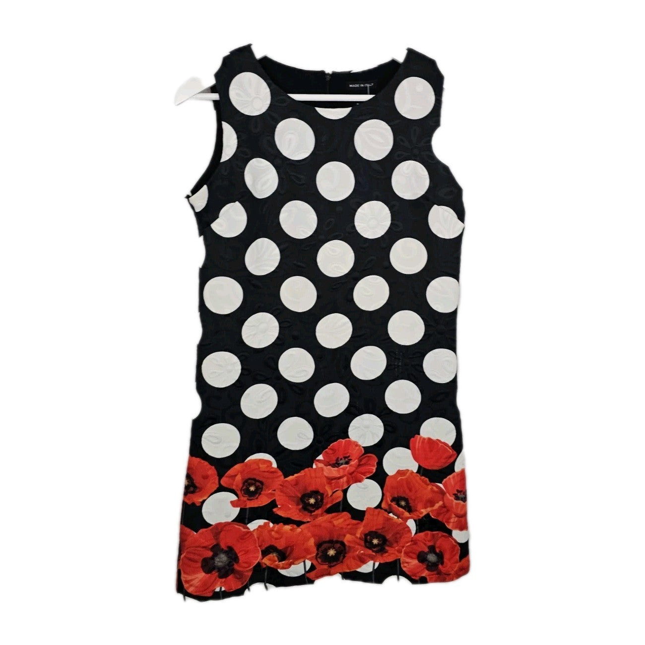EK9174 Damen Kleid von Made in Italy, Schwarz, Gr. Ca. 380