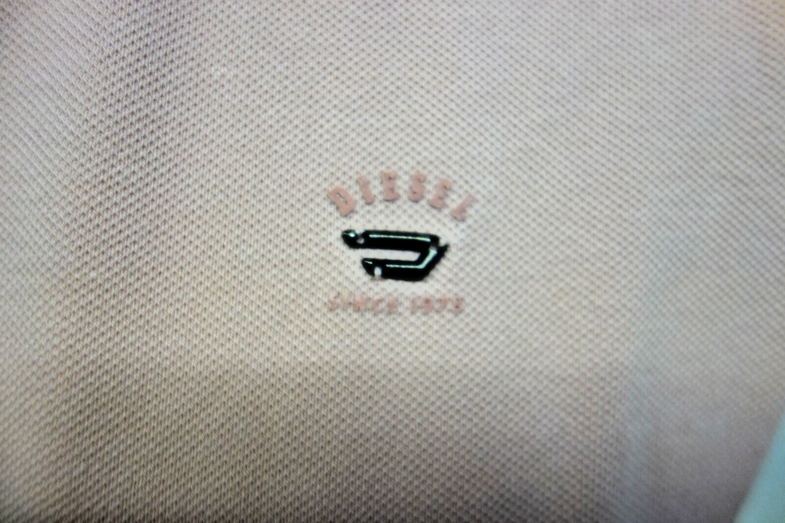 EK1249 Damen Poloshirt  von Diesel, altrosa, Gr. M/L2