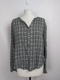 EK4605 Damen Bluse von s.Oliver, schwarz/weiß, Gr. 360