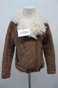 EK2273 Mädchen Jacke von C&A, braun, Gr. 1400