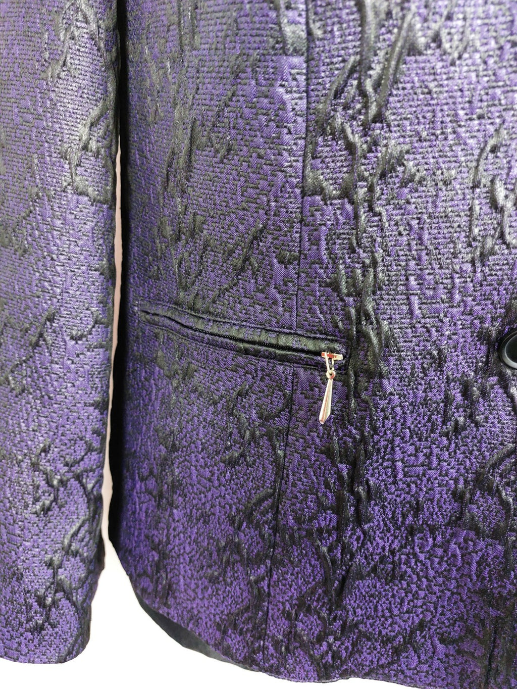 EK4867 Damen Jacke von Habella, Lila/schwarz, Gr. 442