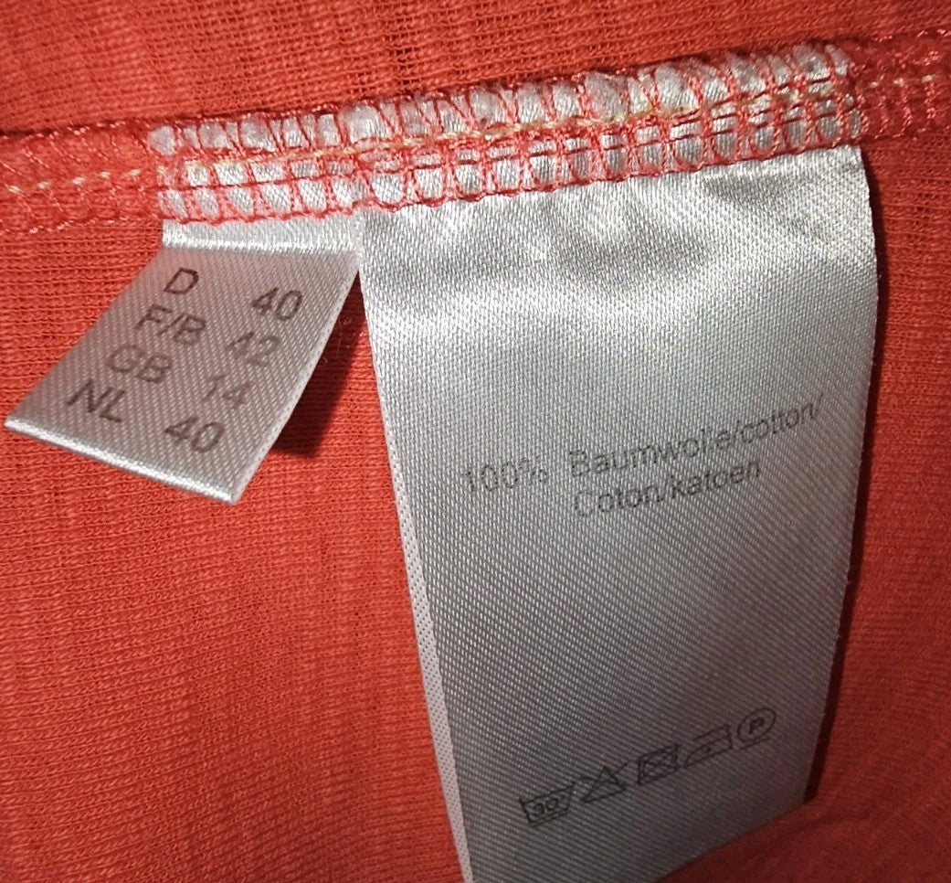 EK8812 Damen T-Shirt von Public, rot, Gr.404