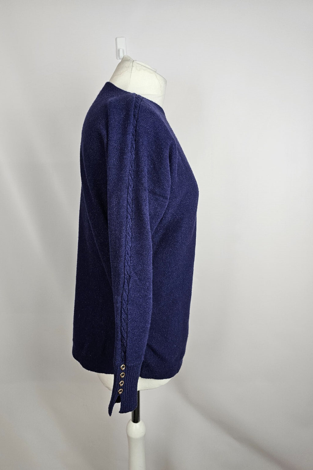 EK6544 Damen Pullover von Les etoiles claires, blau, Gr.L/XL2