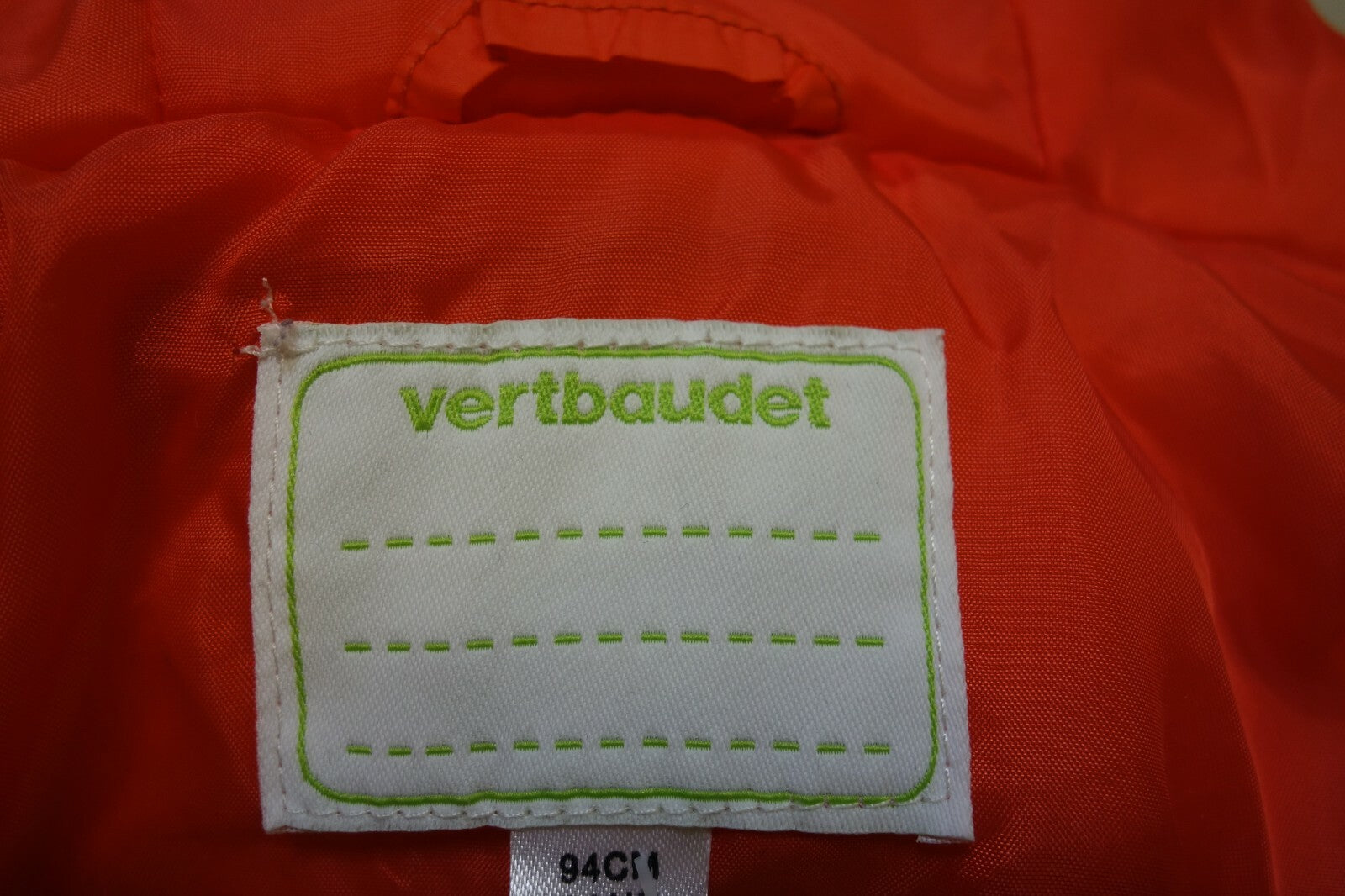 EK0831 Kinder Jacke von vertbaudet, orange, Gr. 94 (3Jahre)4