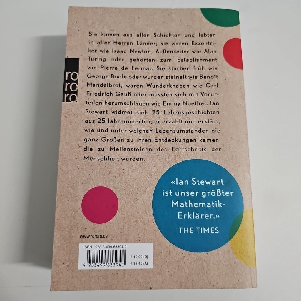 EB1229 Größen der Mathematik von Ian Stewart (2018, Taschenbuch)1