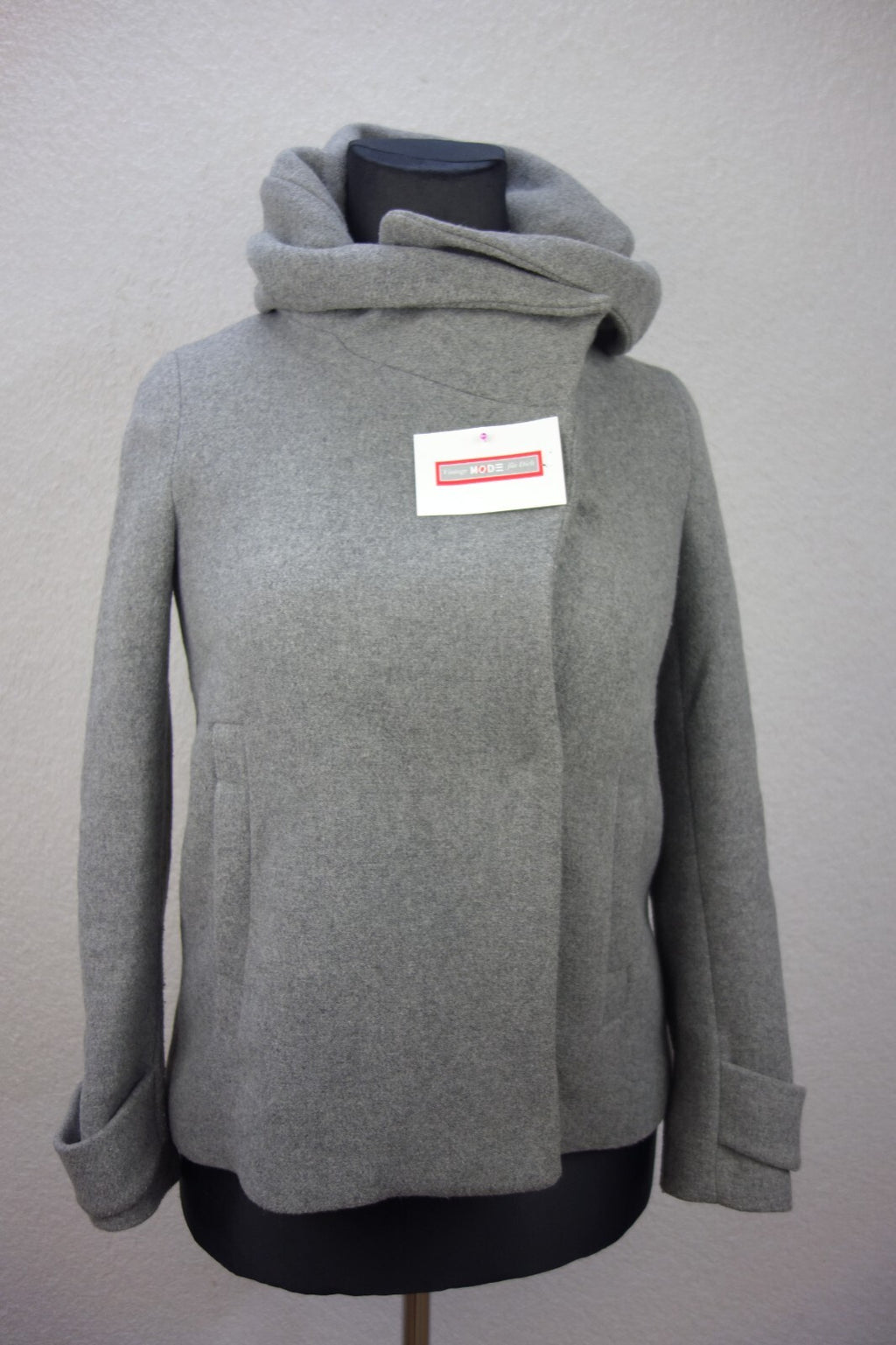 EK1191 Damen Jacke von Zara, grau, Gr. XS0