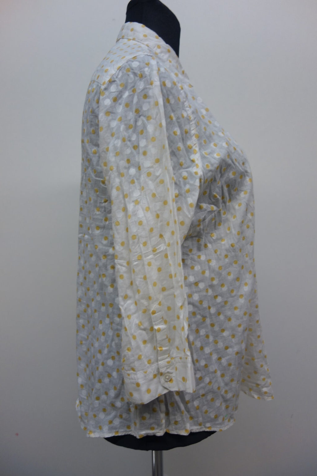 EK1111 Damen Bluse von Land´s End, gepunktet, Gr. 502