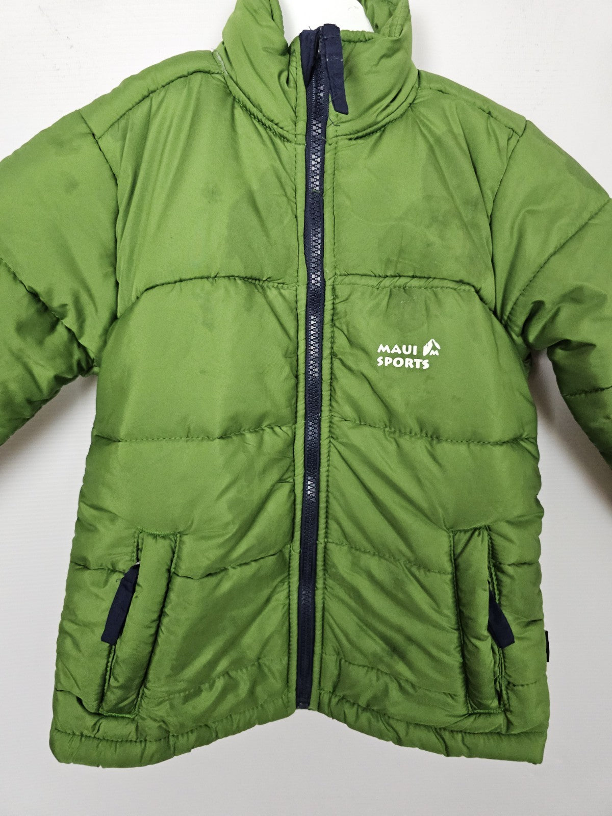 EK8718 Jungen Jacke von Maui, Grün, Gr.110/1161