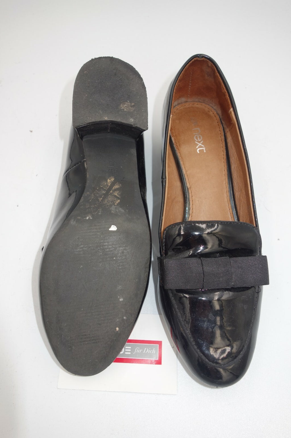 ES0242 Damen Halbschuhe von next, schwarz, 365