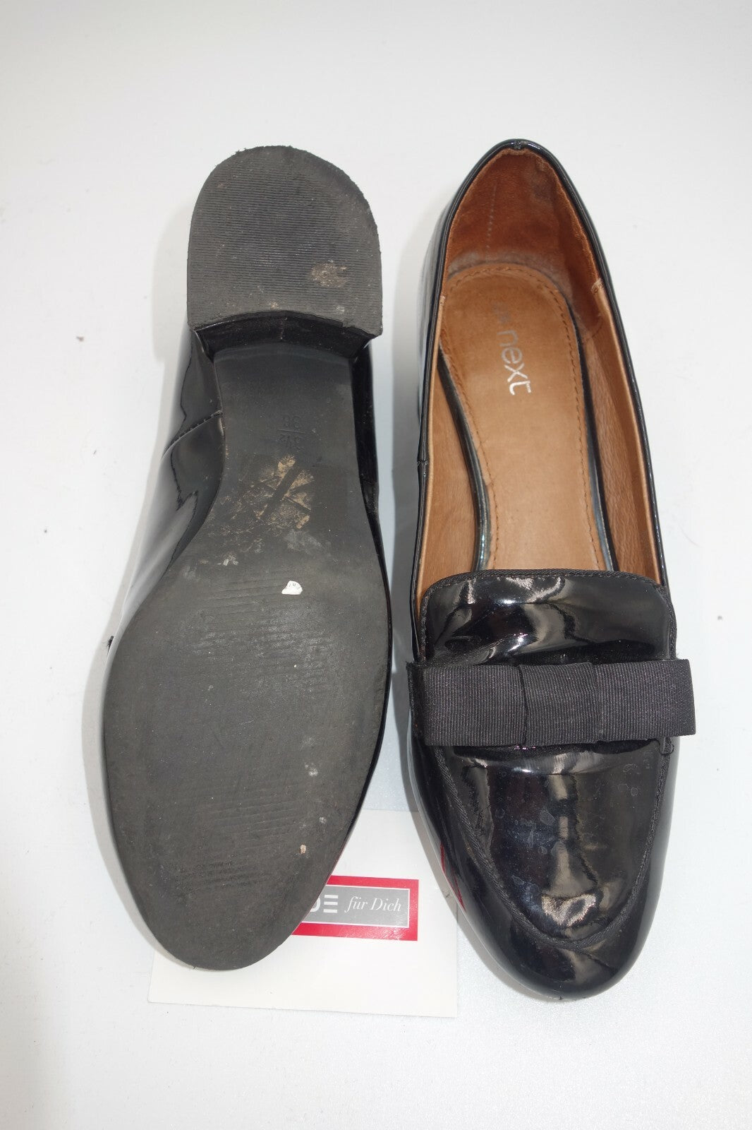 ES0242 Damen Halbschuhe von next, schwarz, 365