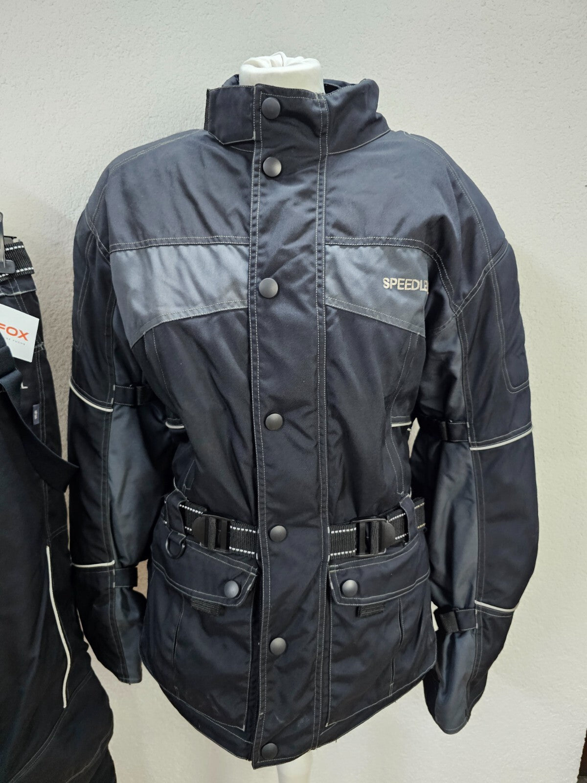 EK5690 Motorrad Anzug von Speed Level TCM, schwarz, Gr. M1