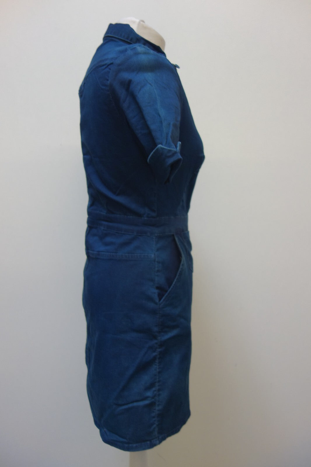 EK3501 Damen Jeanskleid von Geisha, dunkelblau, Gr. XS3