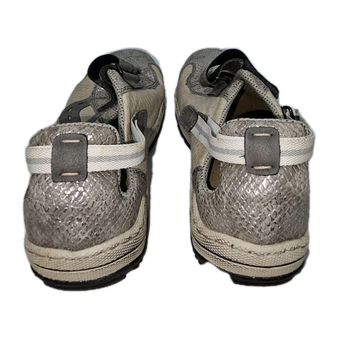 ES263 Damen Halbschuh von Rieker, grau, Gr.376