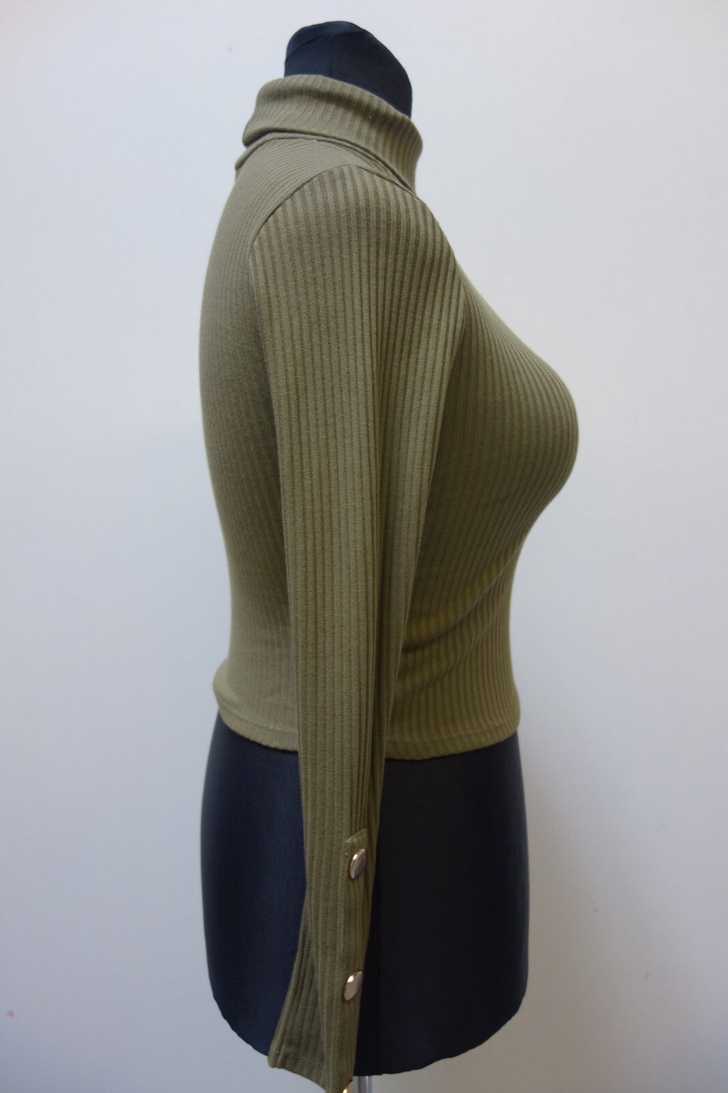 EK3520 Damen Pullover von Tally Weijl, grün, Gr. L2