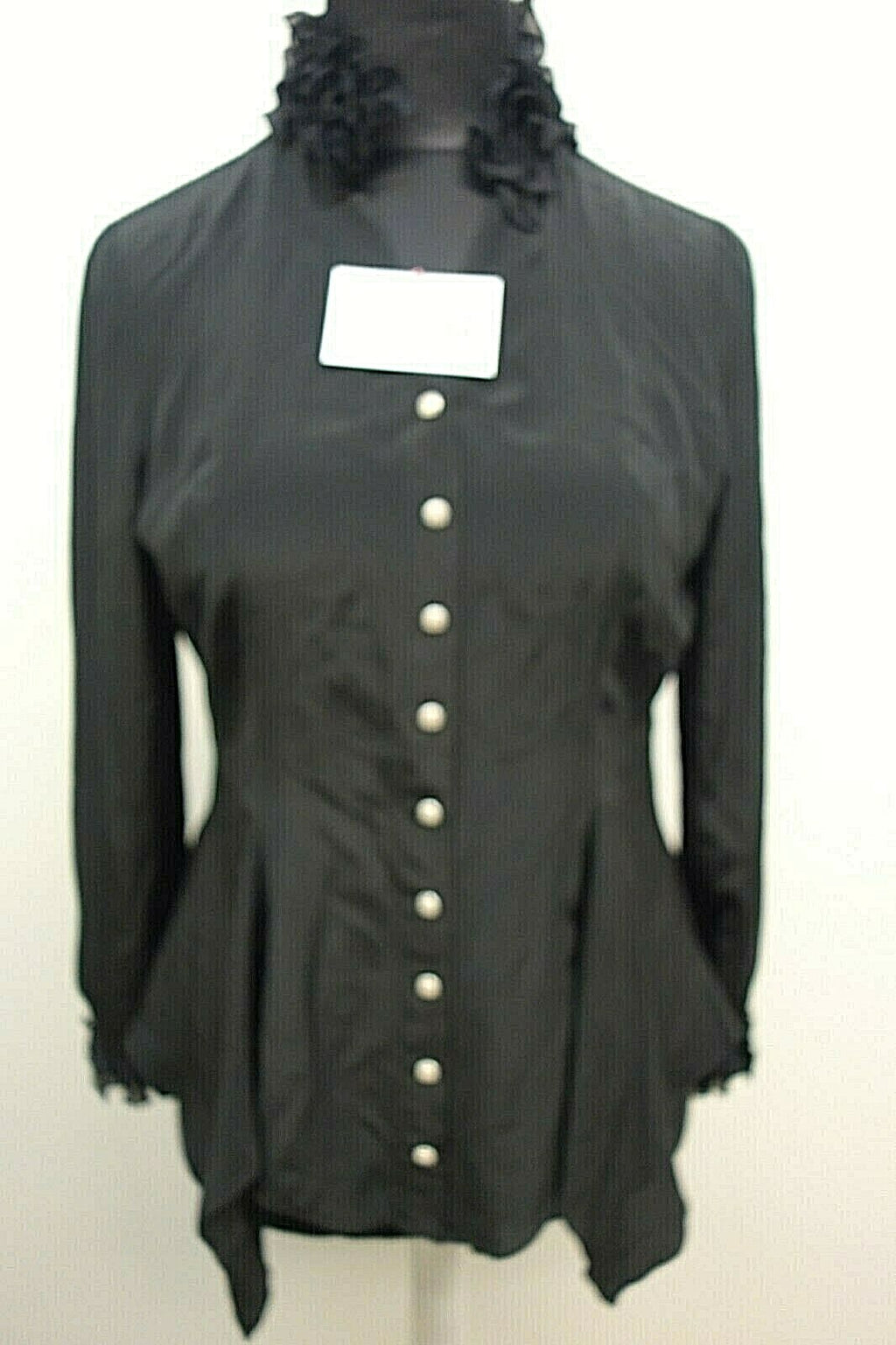 EK1396 Damen Bluse von Madeleine, schwarz, Gr. M0