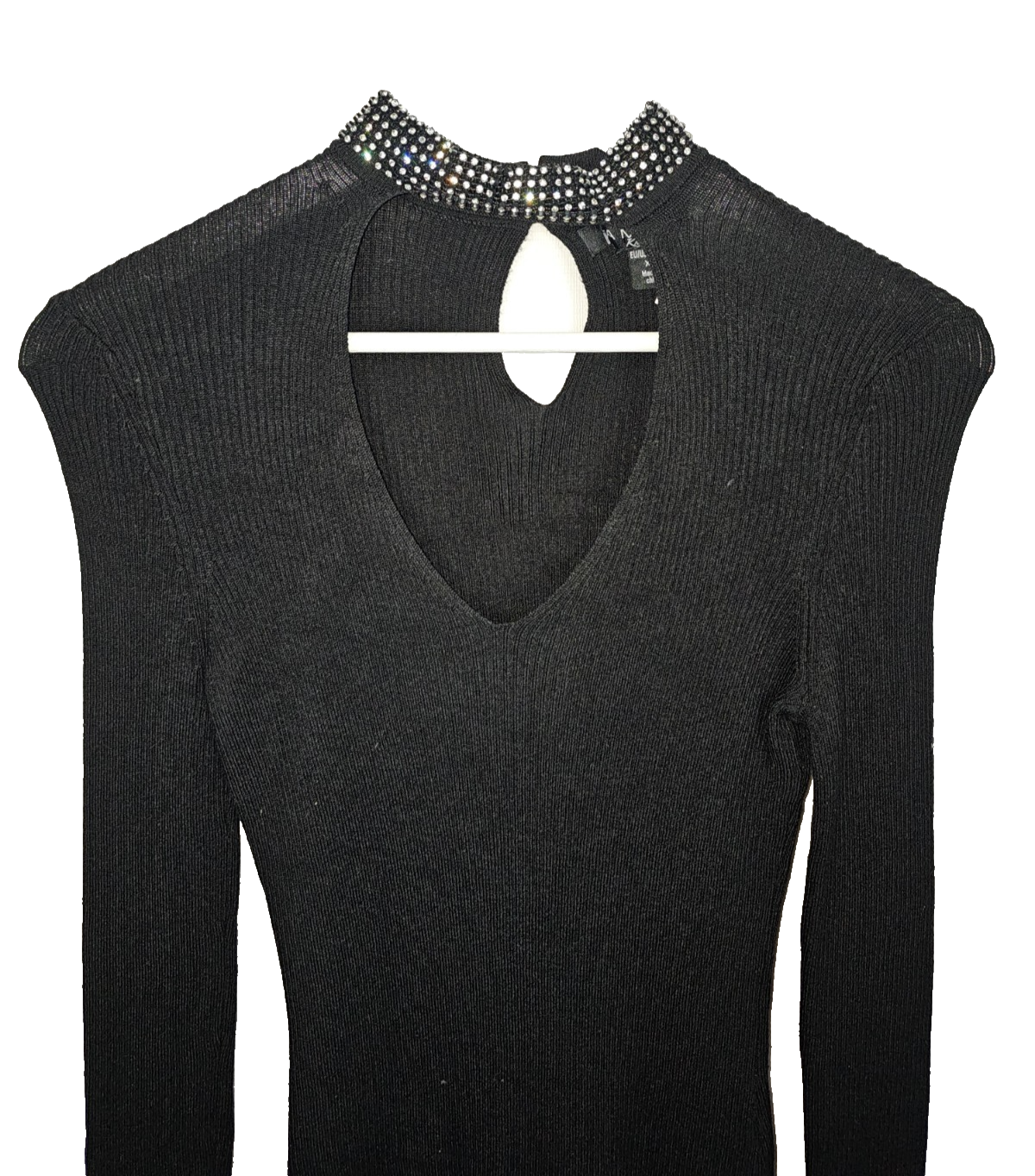 EK7693 Damen Bluse von Amisu, Schwarz, Gr. XS1