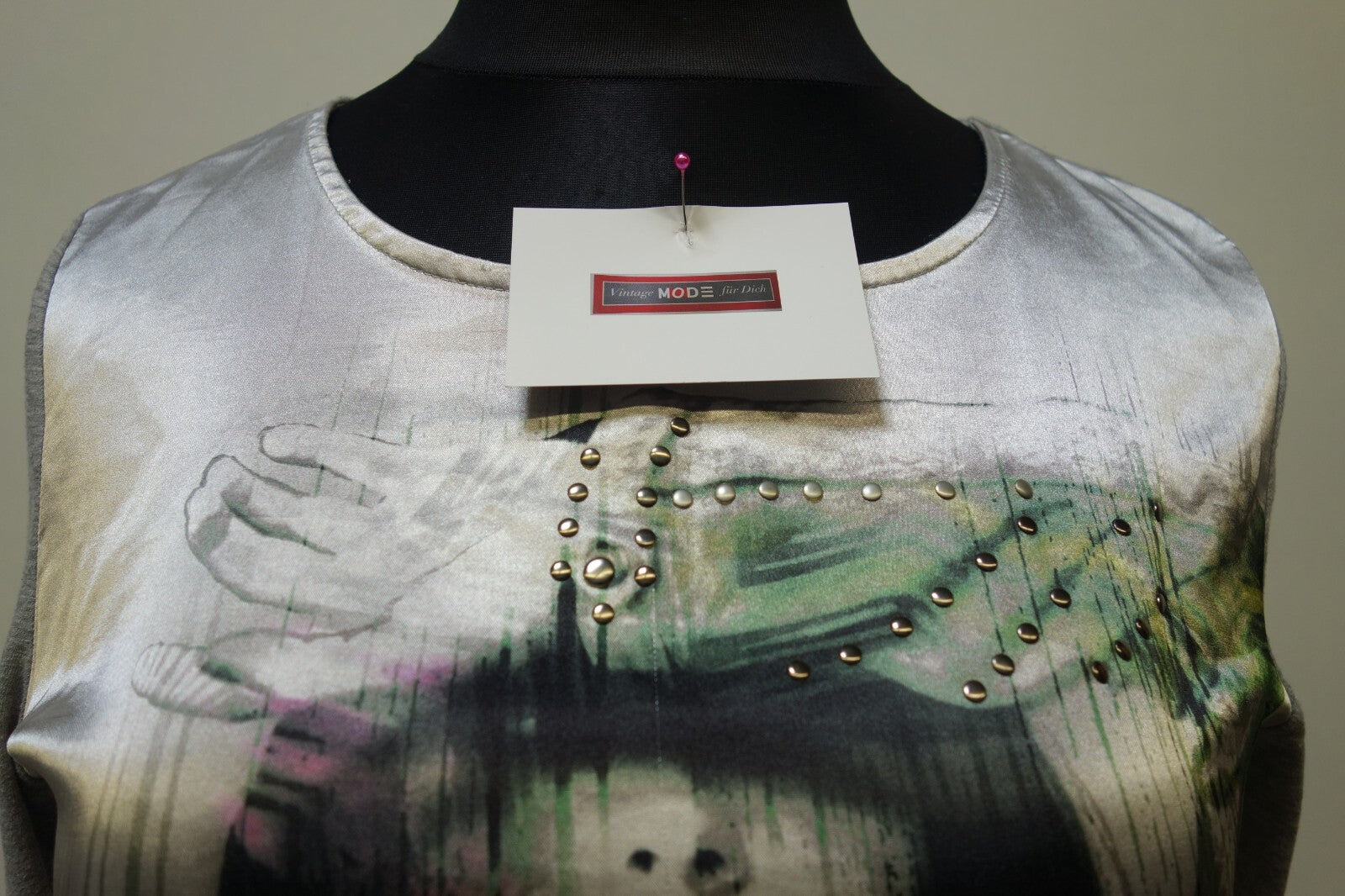 EK1576 Damen Shirt von Betty Barclay, grau, Gr. L1