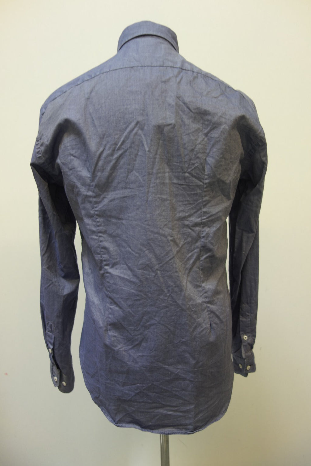 EK3504 Herren Bluse von Zara Man, blau, Gr. M4