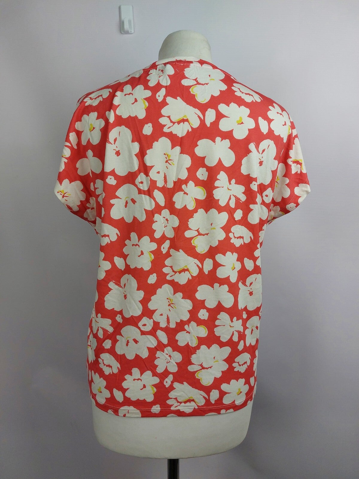 EK0819 Damen T-Shirt von Reken Maar, rot-weiß, Gr.S3