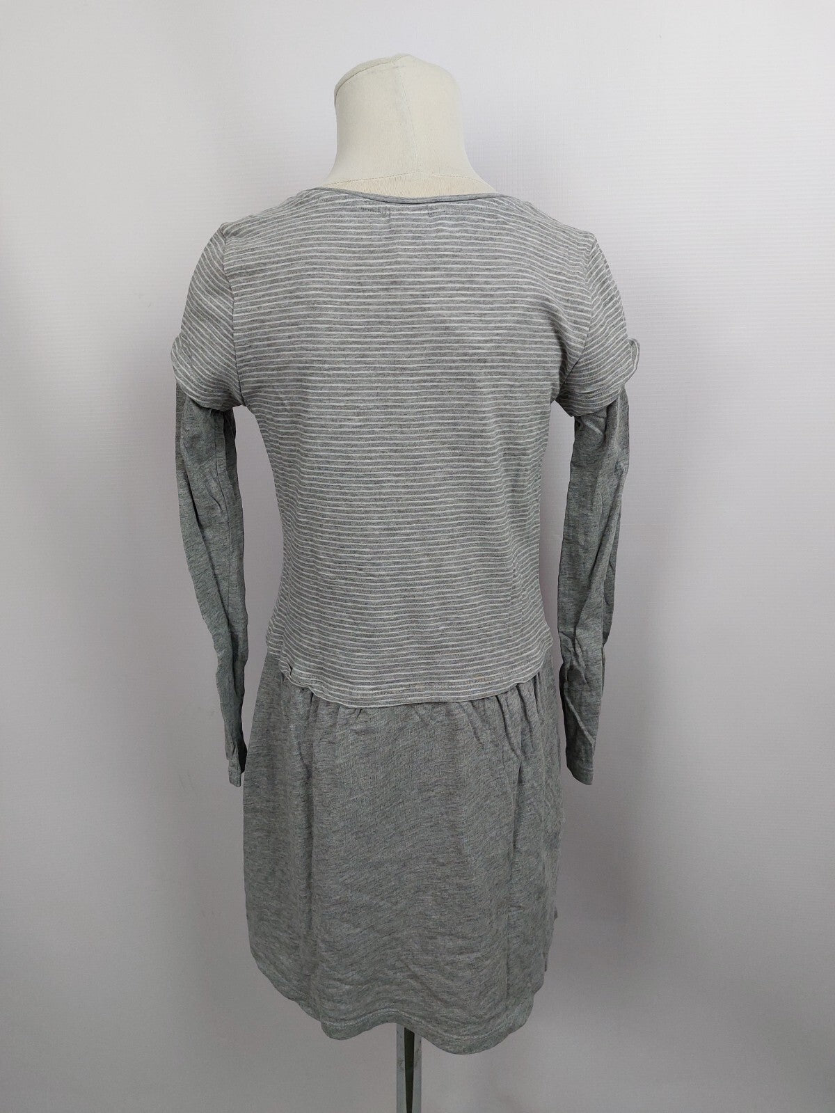 EK4524 Mädchen Kleid von s.Oliver, grau, Gr.1284