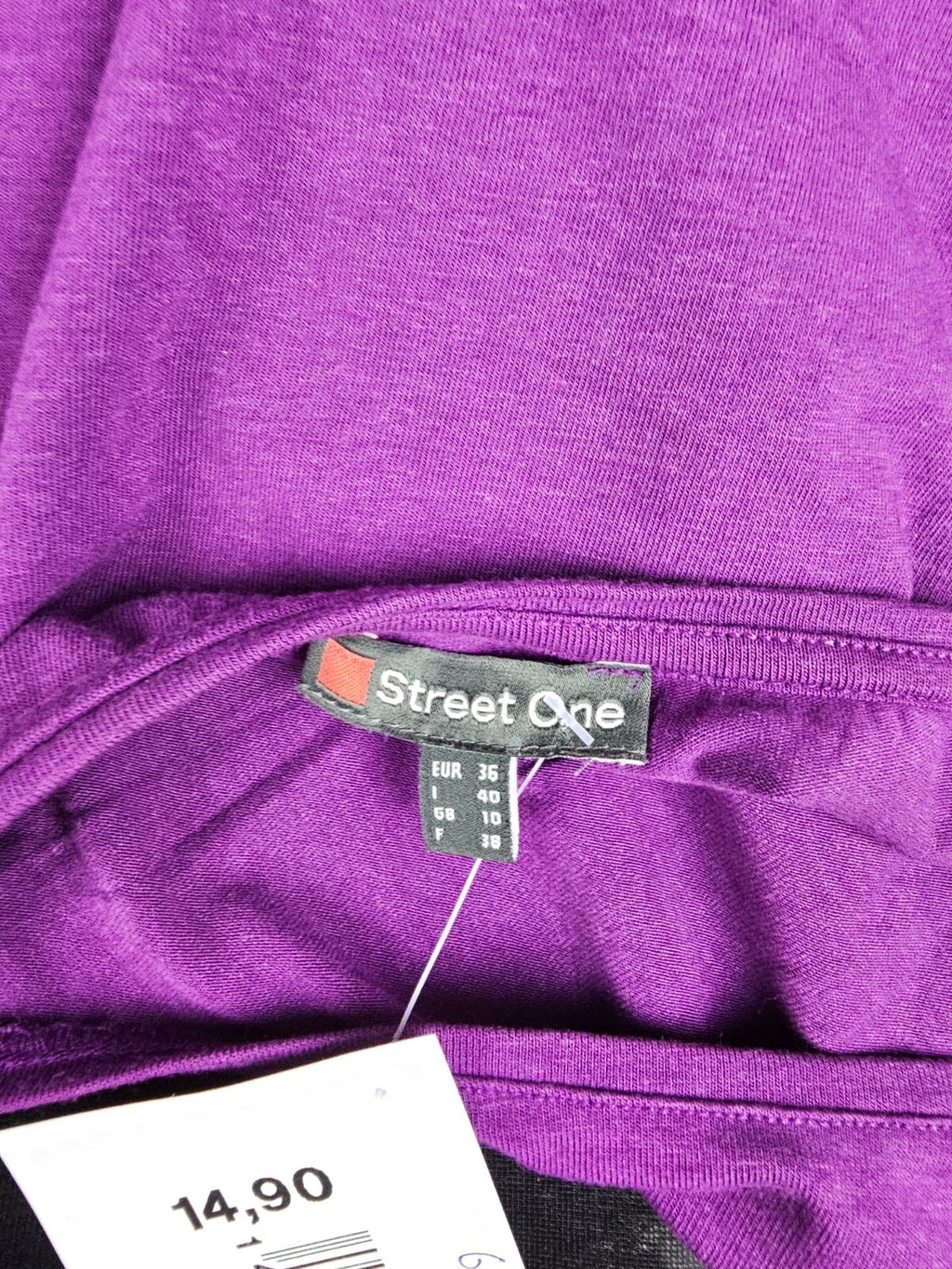 EK0617 Damen Tank Top von Street One, lila, Gr. 364