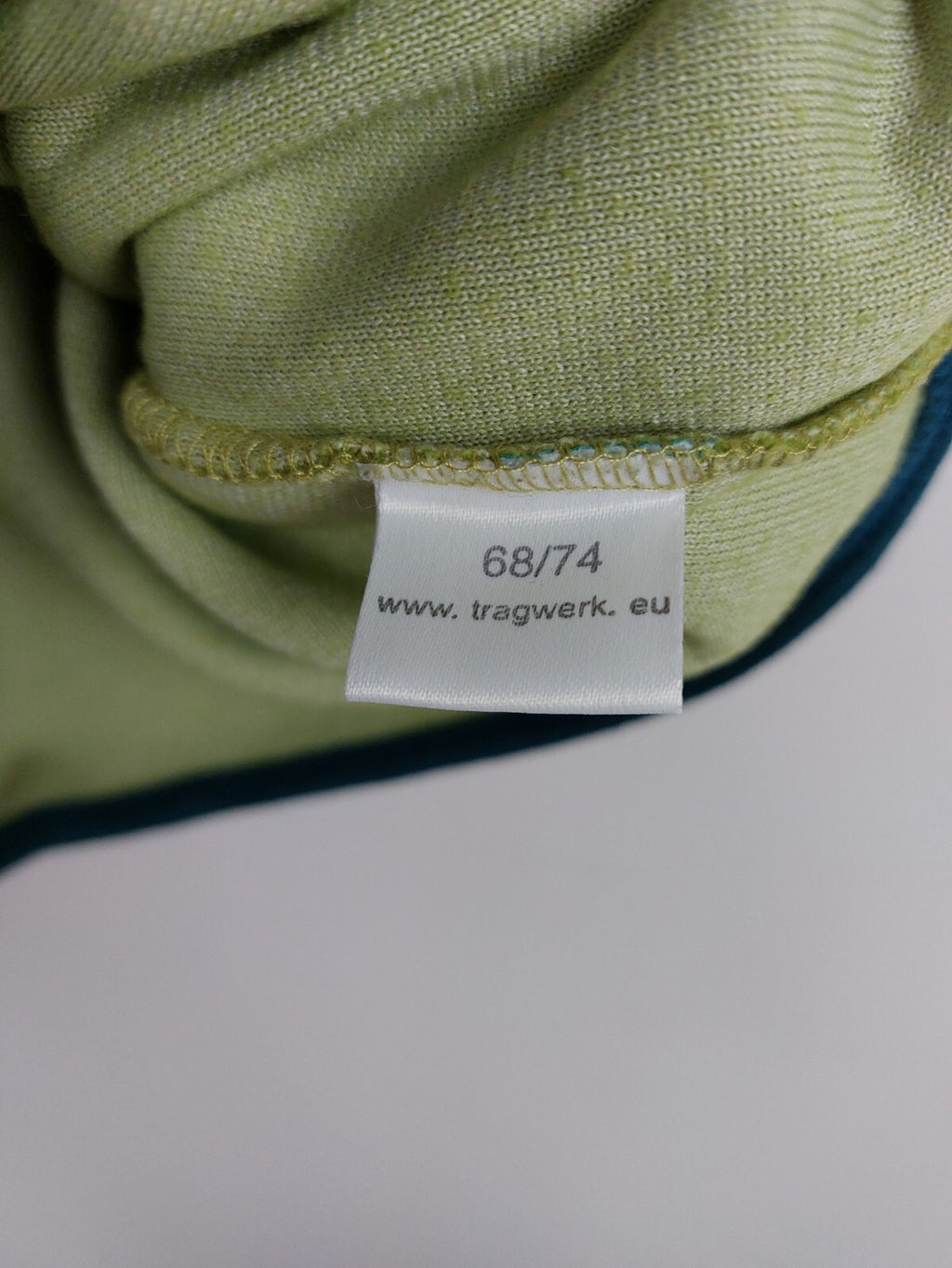 EK4528 Unisex Top von Tragwerk München, grün, Gr.68/743