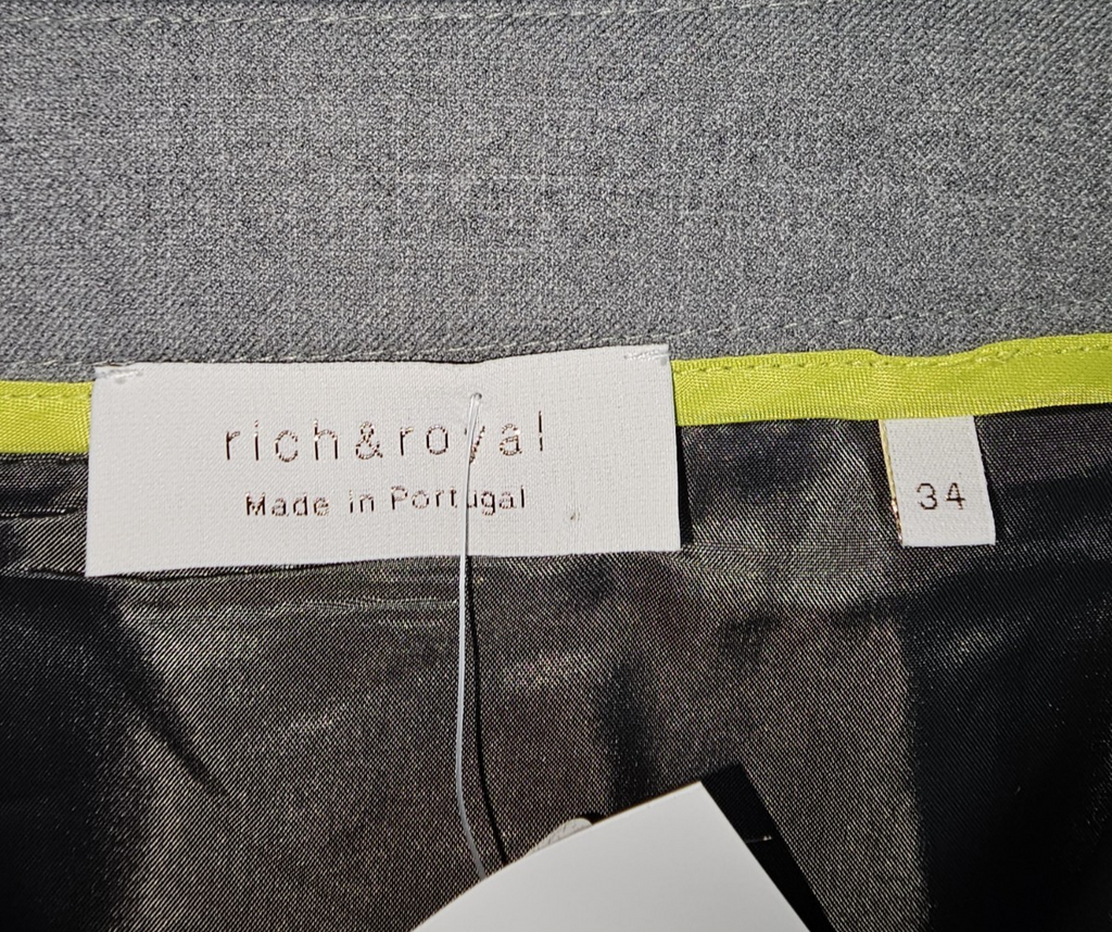 EK4612 Damen Rock von Rich& Royal, grau, Gr.343