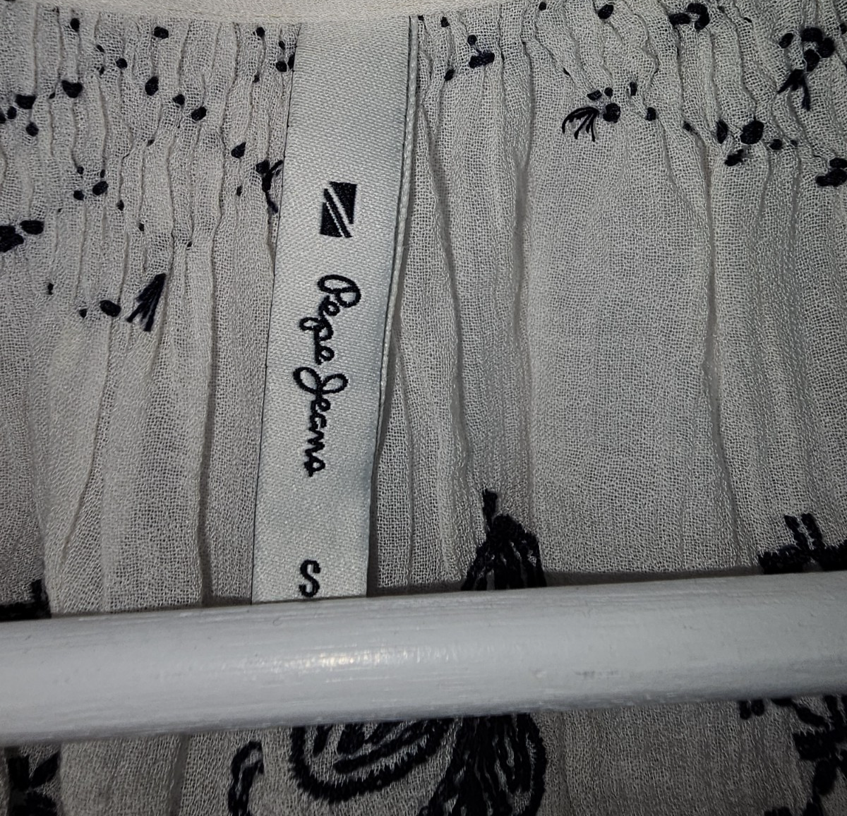 EK7240 Damen Bluse von Pepe Jeans, weiß, Gr.S1