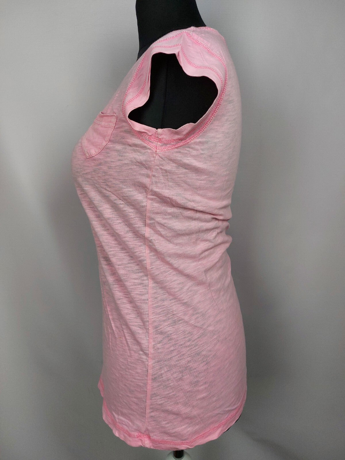 EK4836 Damen T-Shirt von Garcia, rosa, Gr. L (fällt kleiner aus)3