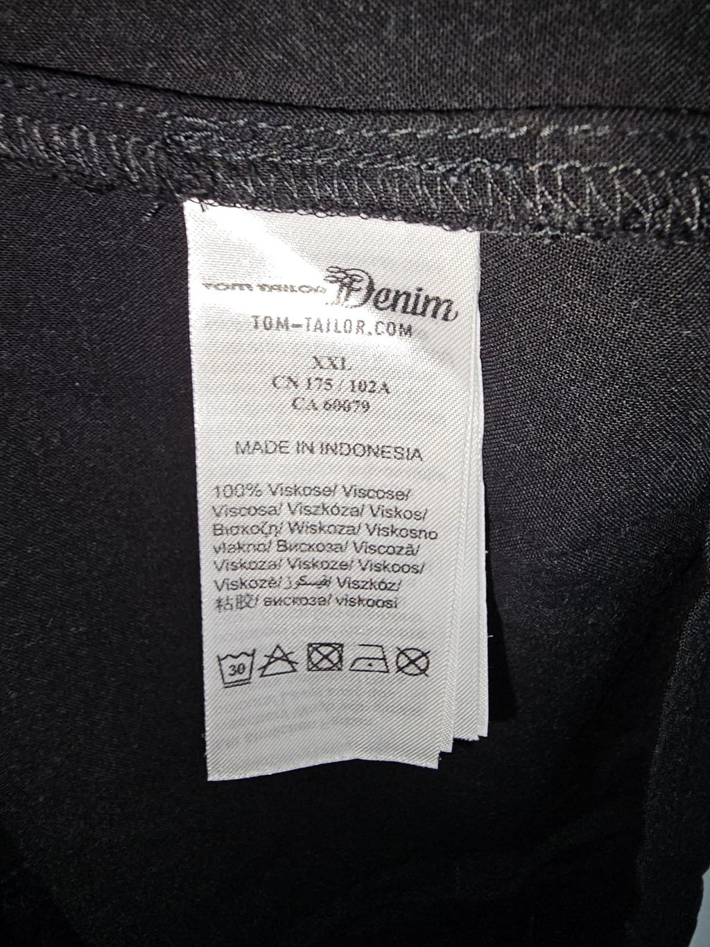 EK9998 Damen Bluse von TOM TAILOR, Schwarz, Gr. XXL4