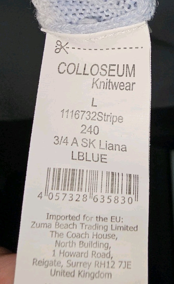 EK9561 Damen Pullover Colloseum Gr.L Blau2