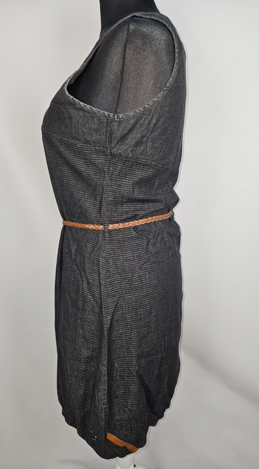 EK1176 Damen Kleid von Alife and Kickin, grau, Gr.XL2