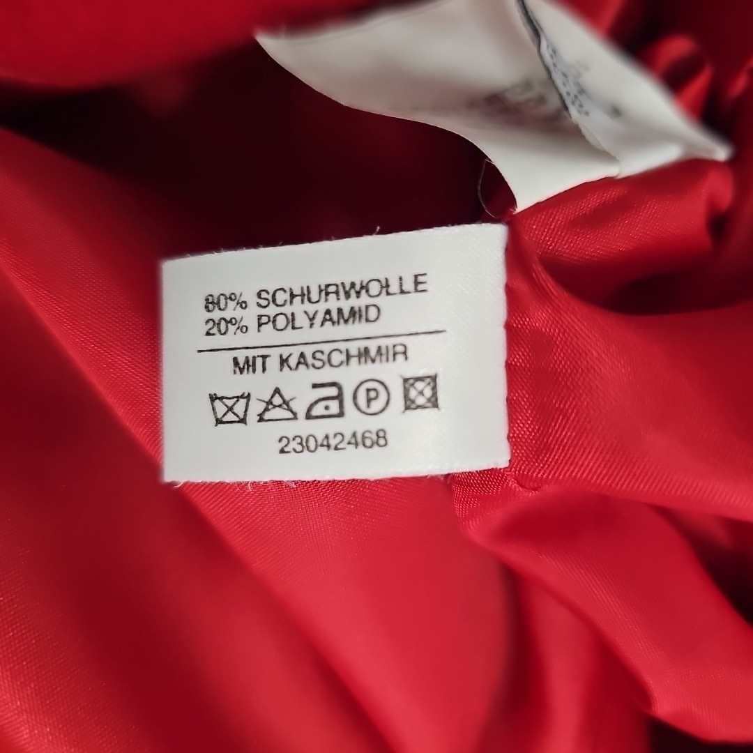 EK7719 Damen Mantel, Rot, Gr.384
