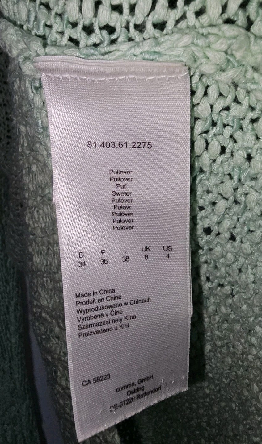 EK8788 Damen Pullover von Comma, grün, Gr.343