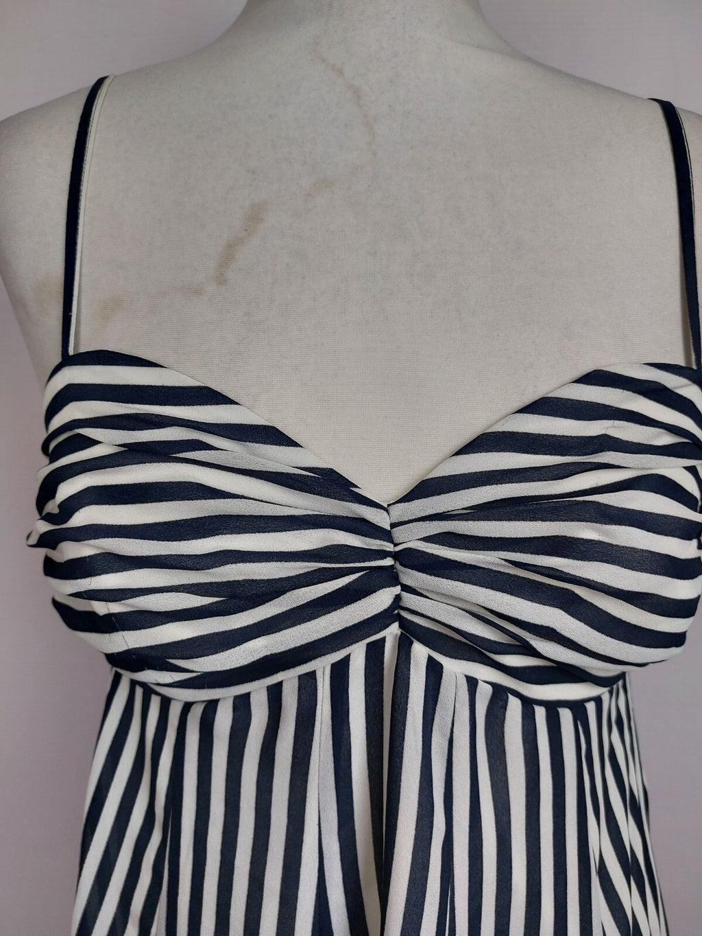 EK4487 Damen Kleid von Apart, Grau/weiß gestreift, Gr. 383