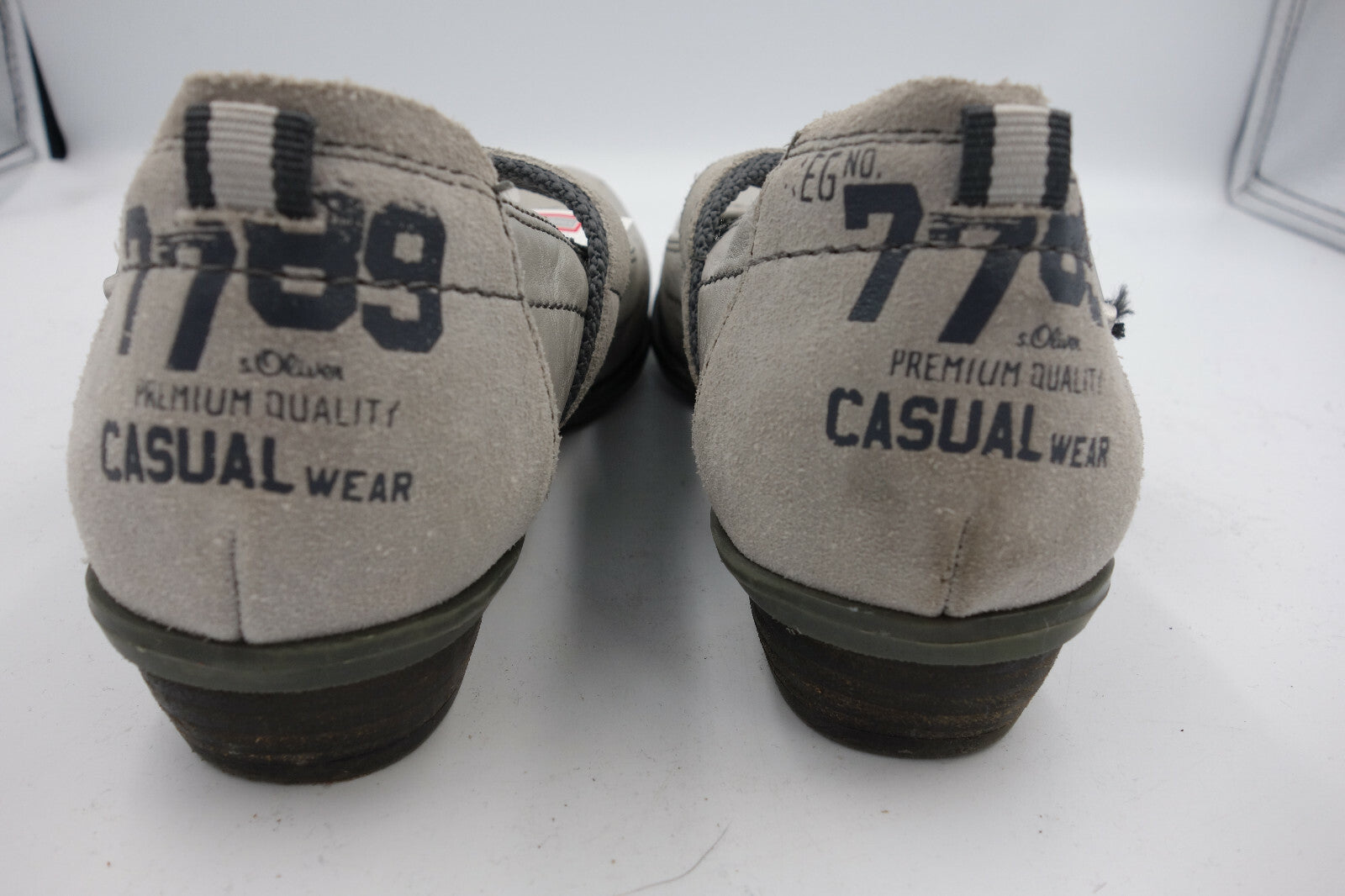 ES0437 Damen Halbschuhe von S.Oliver, grau, 372