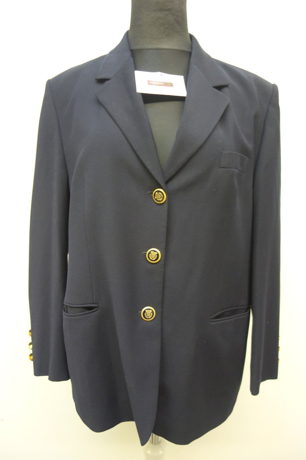 EK2625 Damen Jacket von Delmod Größe 23 dunkelblau0