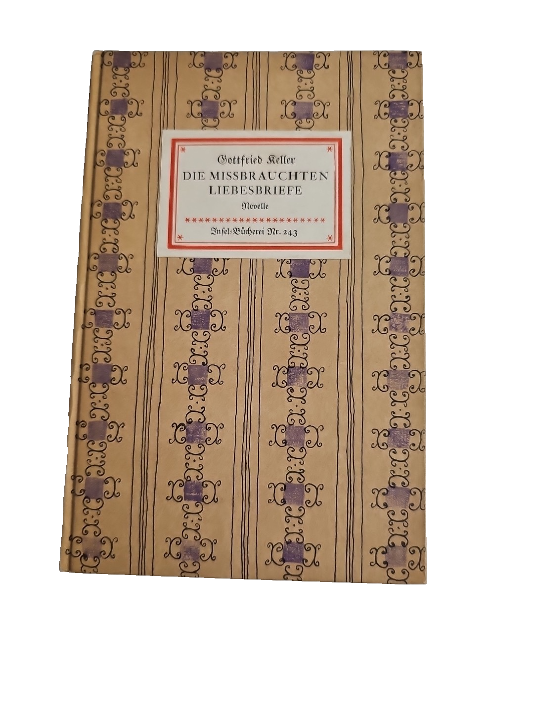 EB3021 Die mißbrauchten Liebesbriefe von Gottfried Keller (Taschenbuch)0