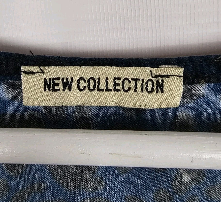 EK10512 Damen Kleid New Colleciton Gr.M Blau1