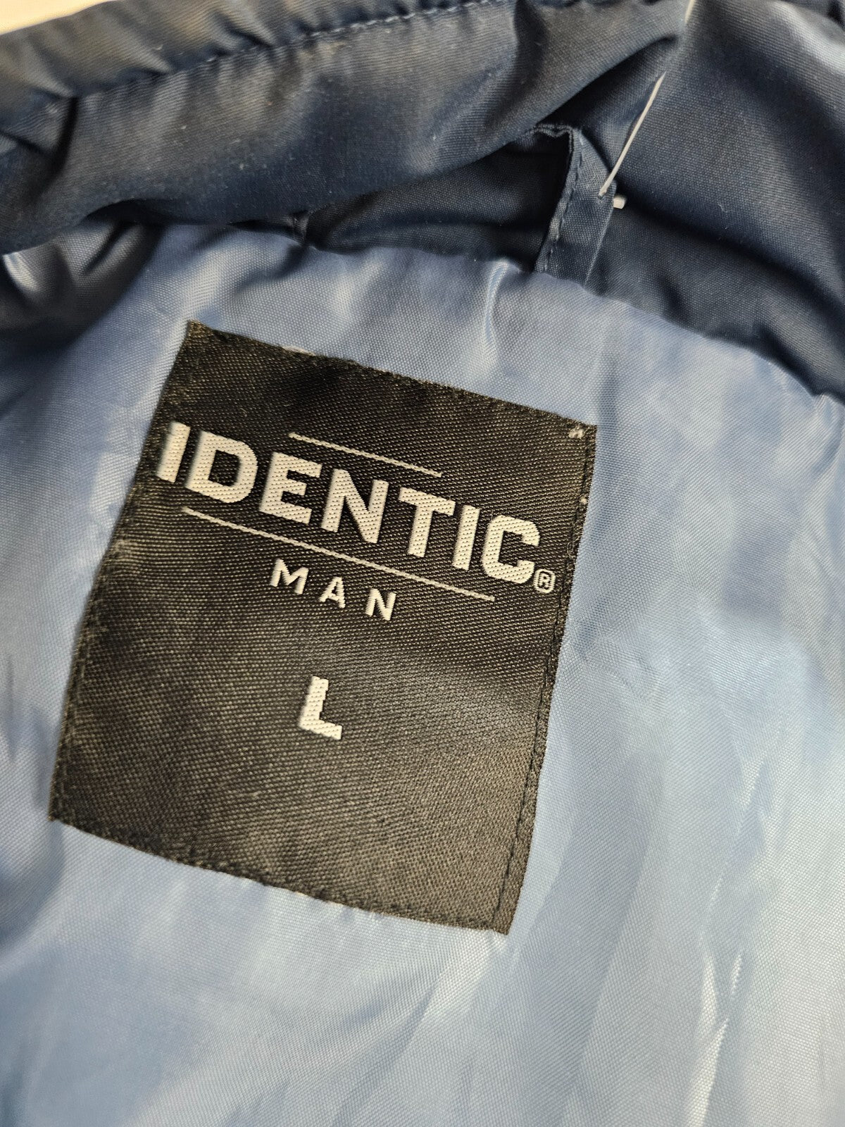 EK5849 Herren Weste von Identic Man, blau, Gr. L6