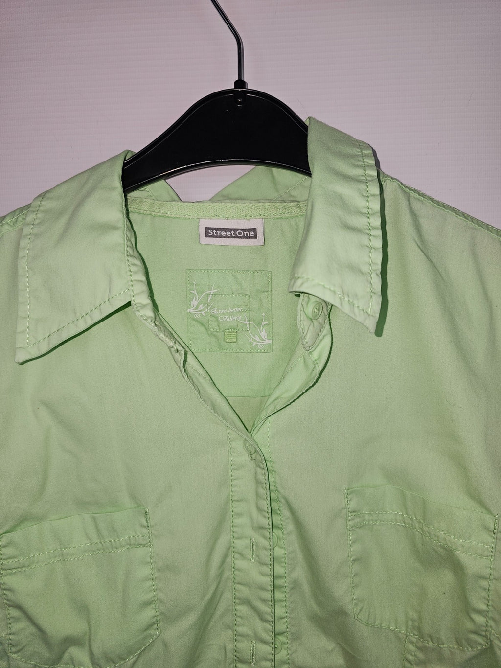 EK6396 Damen Bluse von Street One, Hellgrün, Gr.:401