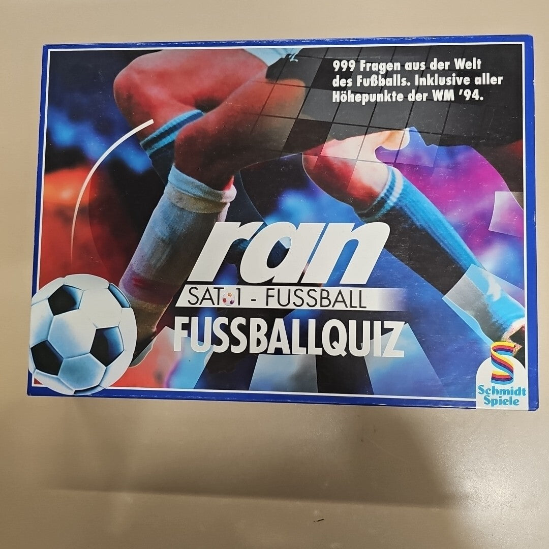 EB2059 Schmidt Spiele Sat 1 Ran Fussballquiz Brettspiel Neu & Versiegelt0