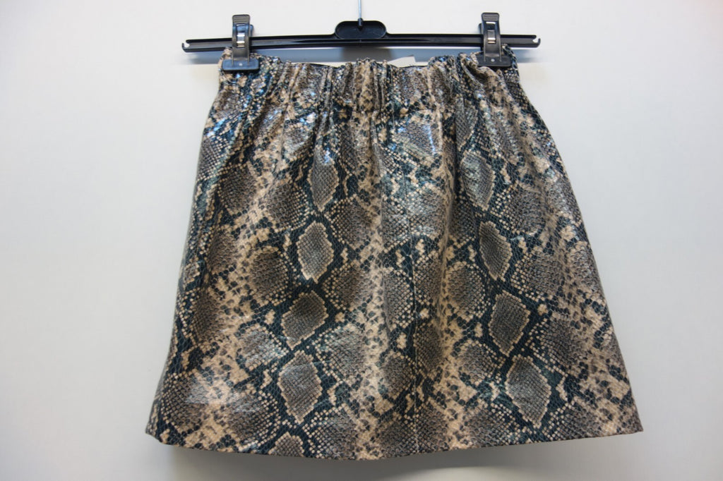 EK2575 Damen Rock von Zara, Schlangenlederoptik, Gr. XS3