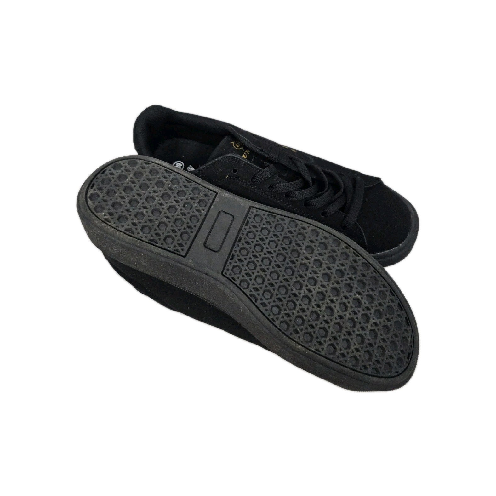 ES916 Damen Schuhe Dunlop Gr.39 Schwarz2