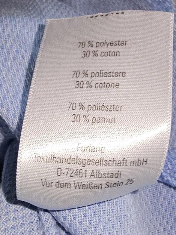 EK8854 Herren Hemd von Watsons, Blau, Gr. XXL3