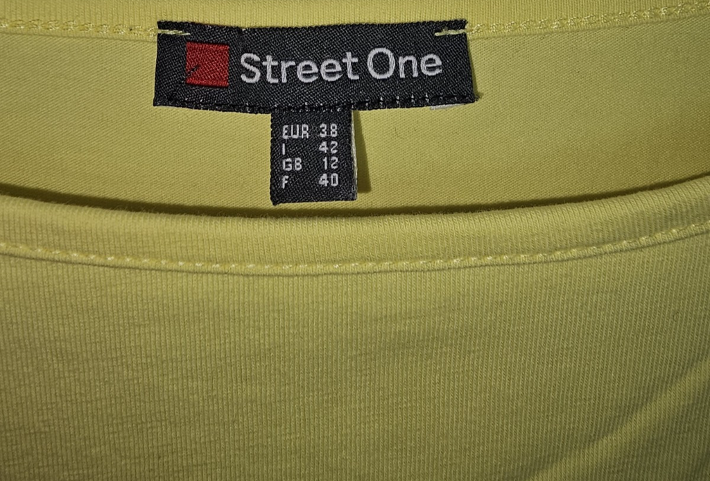 EK7327 Damen T-Shirt von Streer One, gelb, Gr.381
