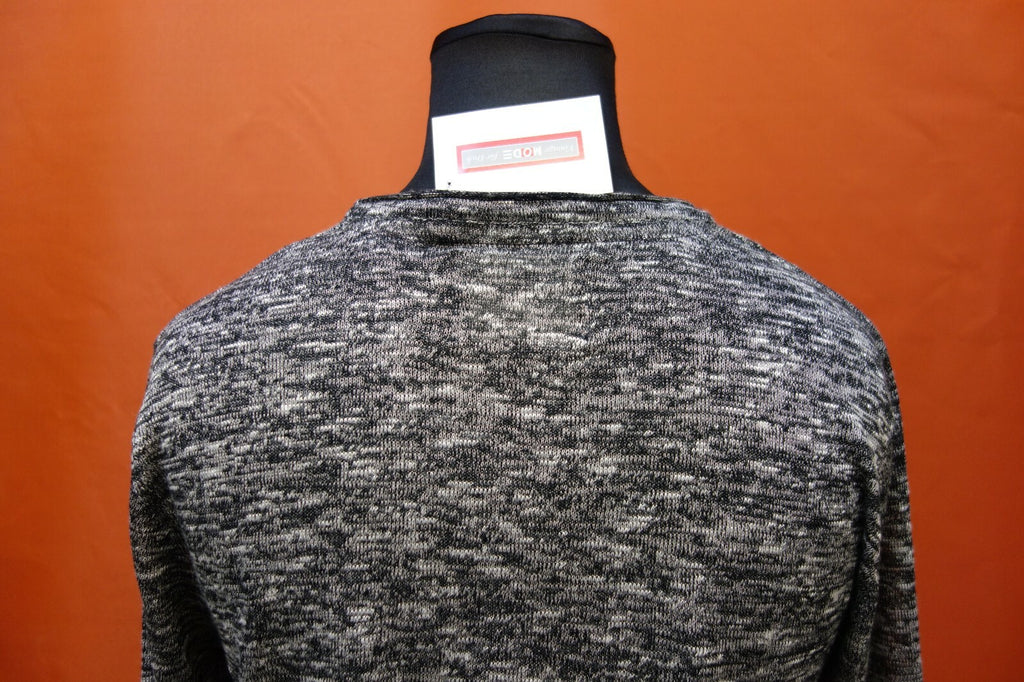 EK0056 Damen Langarmshirt, grau-meliert, L4